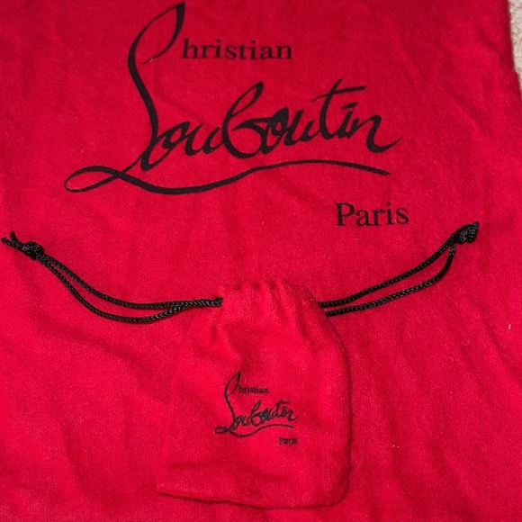 Louboutin Dust bag w/ extra studs - Picture 3 of 4